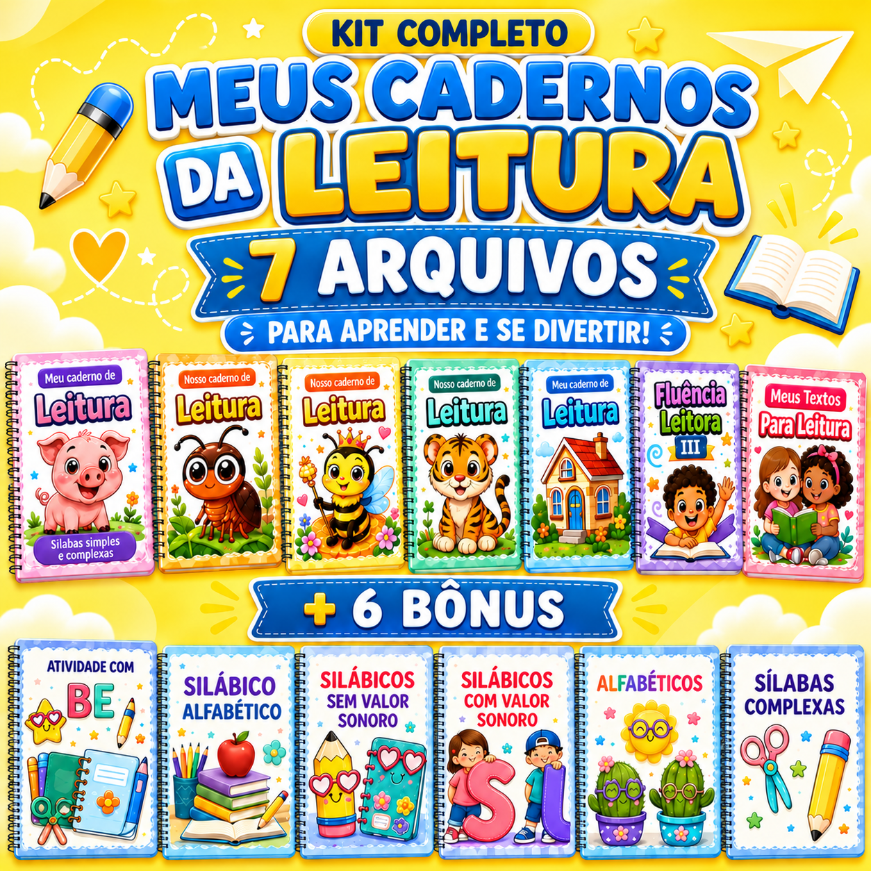 Pacote Premium — 4 livros + 6 bônus exclusivos